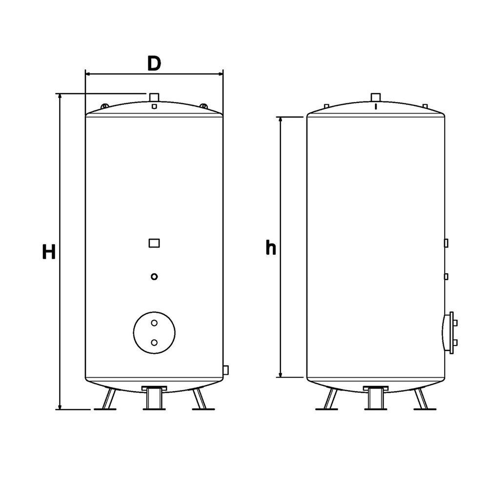 Domestic Hot Water Storage Tank
